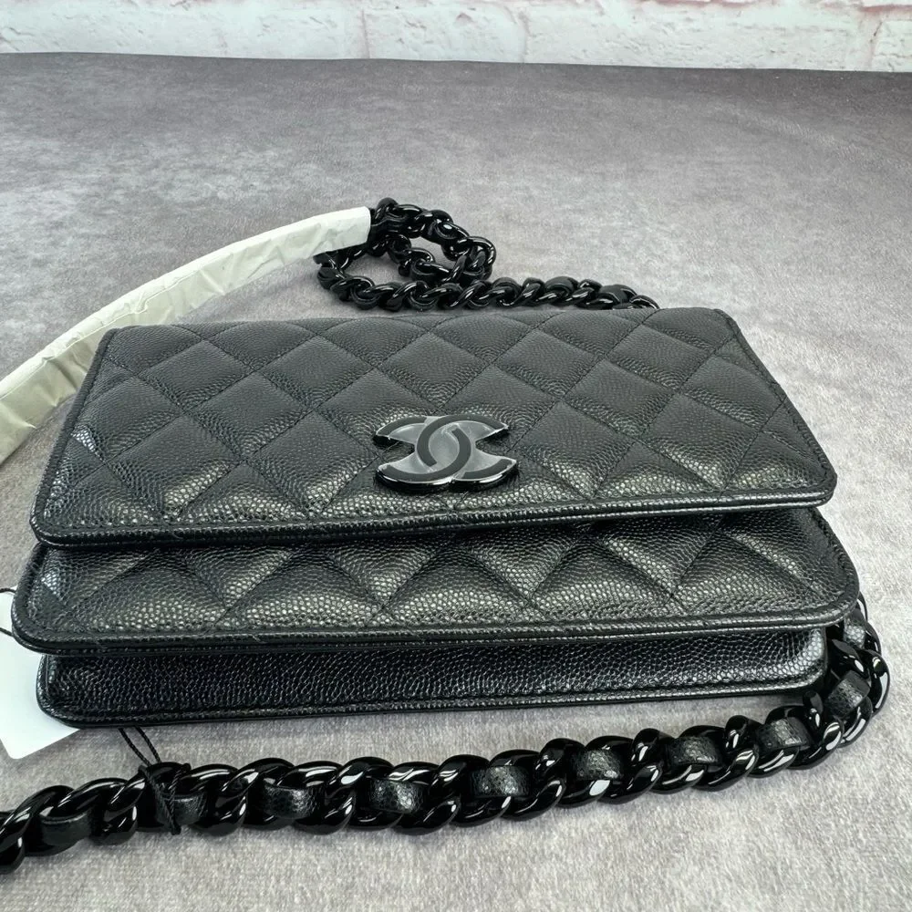Chanel NEW Caviar My Everything Wallet on a Chain - Picture 6 of 16